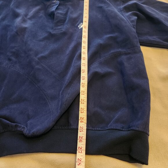 Zero Restriction Golf Outerwear Men's Jacket Navy 1/4 Snap Pullover -‎ Large - Picture 5 of 7